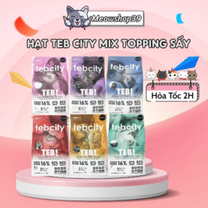 Hạt Teb City Topping Gà Viên Sấy